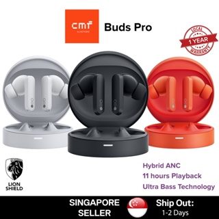 CMF BY NOTHING Buds Pro Wireless Earbuds,Active Noise Cancellation to 45  dB,39H Playtime IP54 Waterproof Dynamic Bass Earphones,Bluetooth 5.3 in