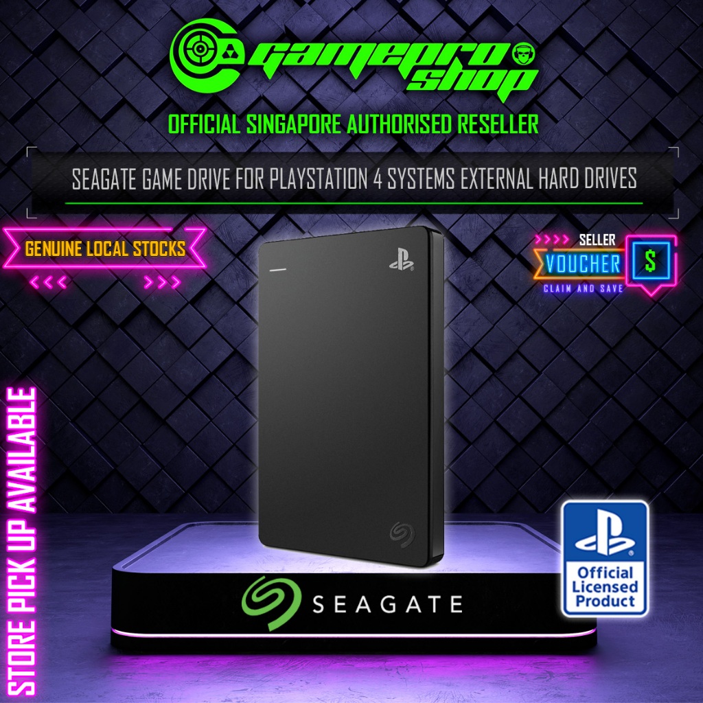 SEAGATE - Disque Dur Externe Gaming PS4 - Marvel Avengers Hulk