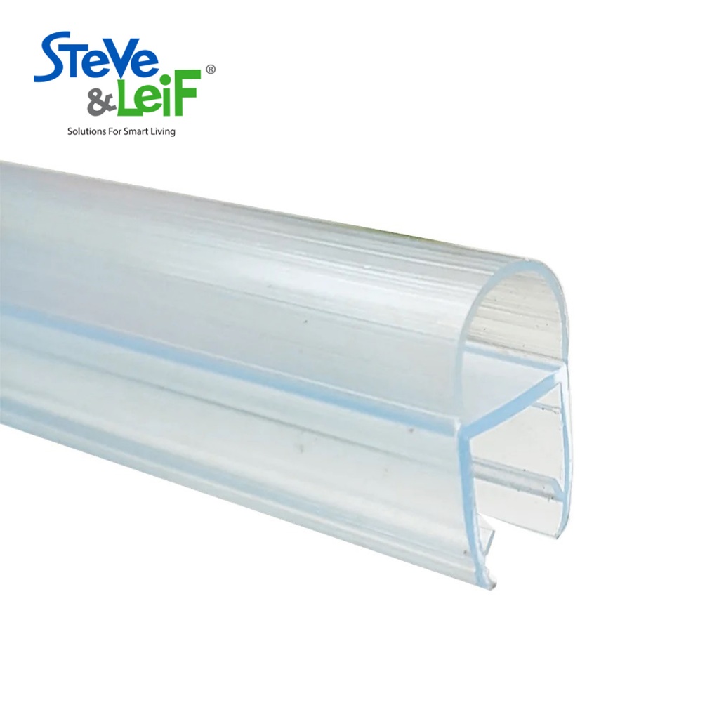 Steve & Leif [Bundle of 3] Steve & Leif D-Shape Glass Door Seal (10mmx2 ...