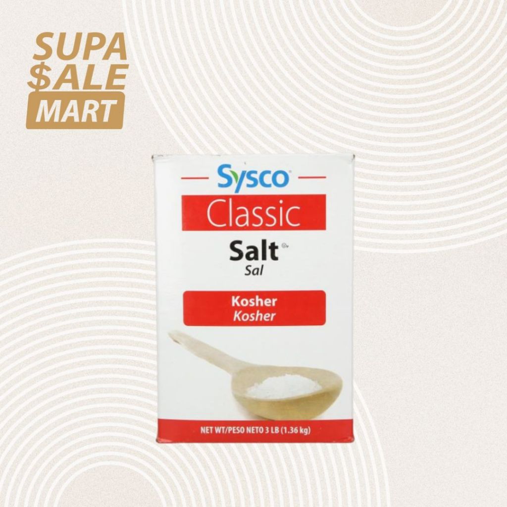 Sysco Classic Kosher Salt 1.36kg | Shopee Singapore