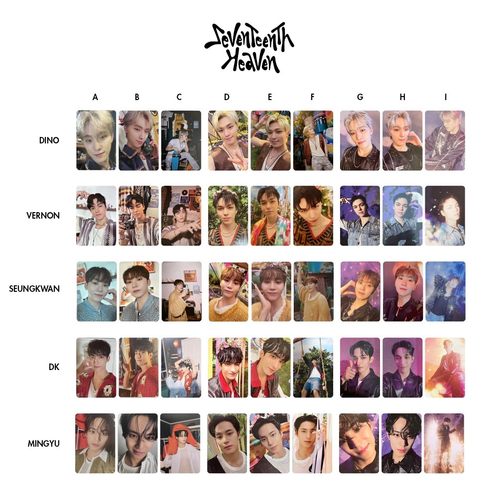 SEVENTEEN 11th Mini Album 'SEVENTEENTH HEAVEN' Normal Ver