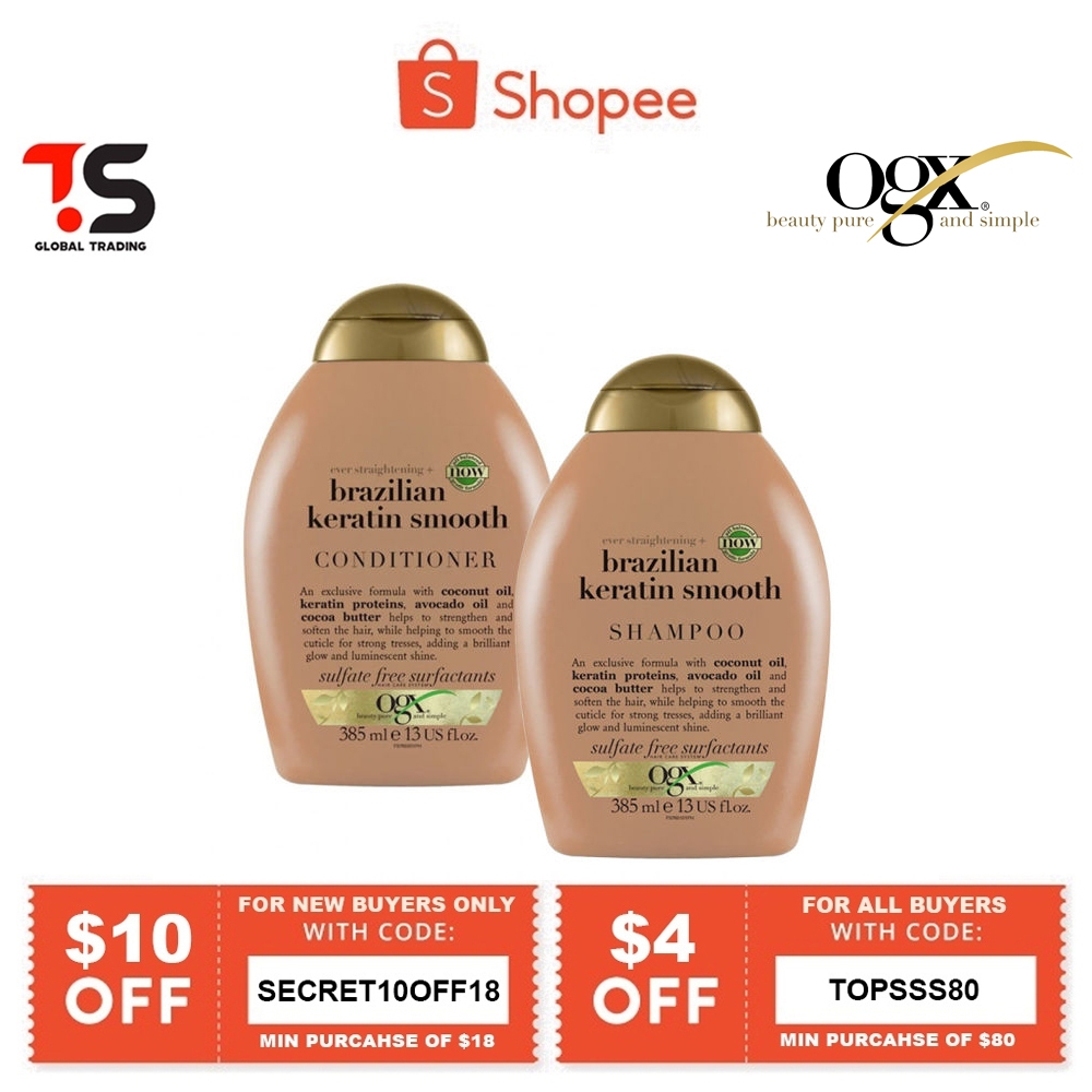 Get Your Home Hair Spa Ready! OGX Ever Straightening Brazilian Keratin ...