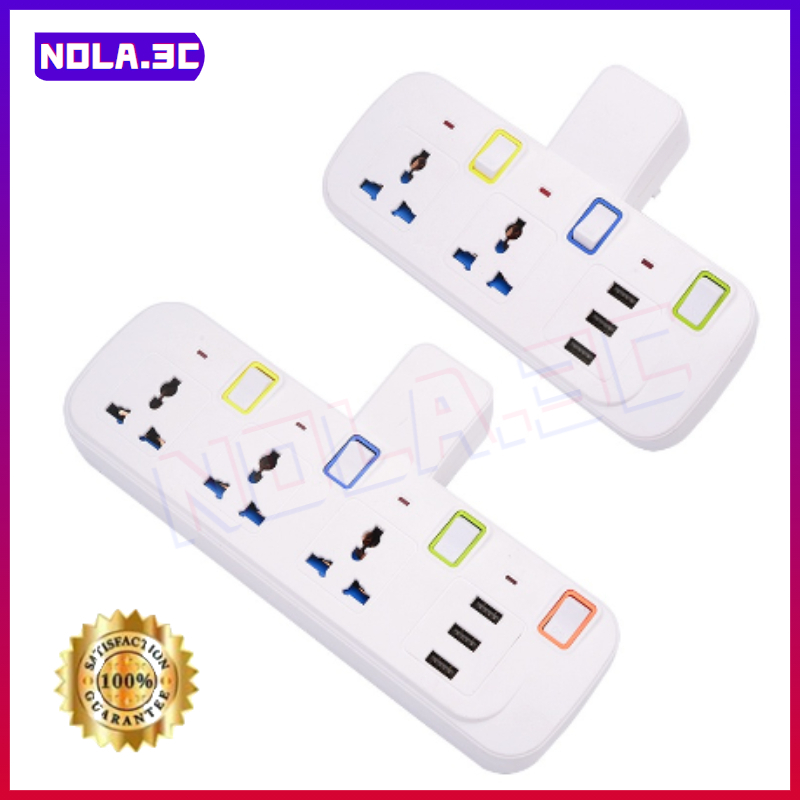 🔥Ready Stock🔥 British Standard Power Socket 3Pin Universal With USB