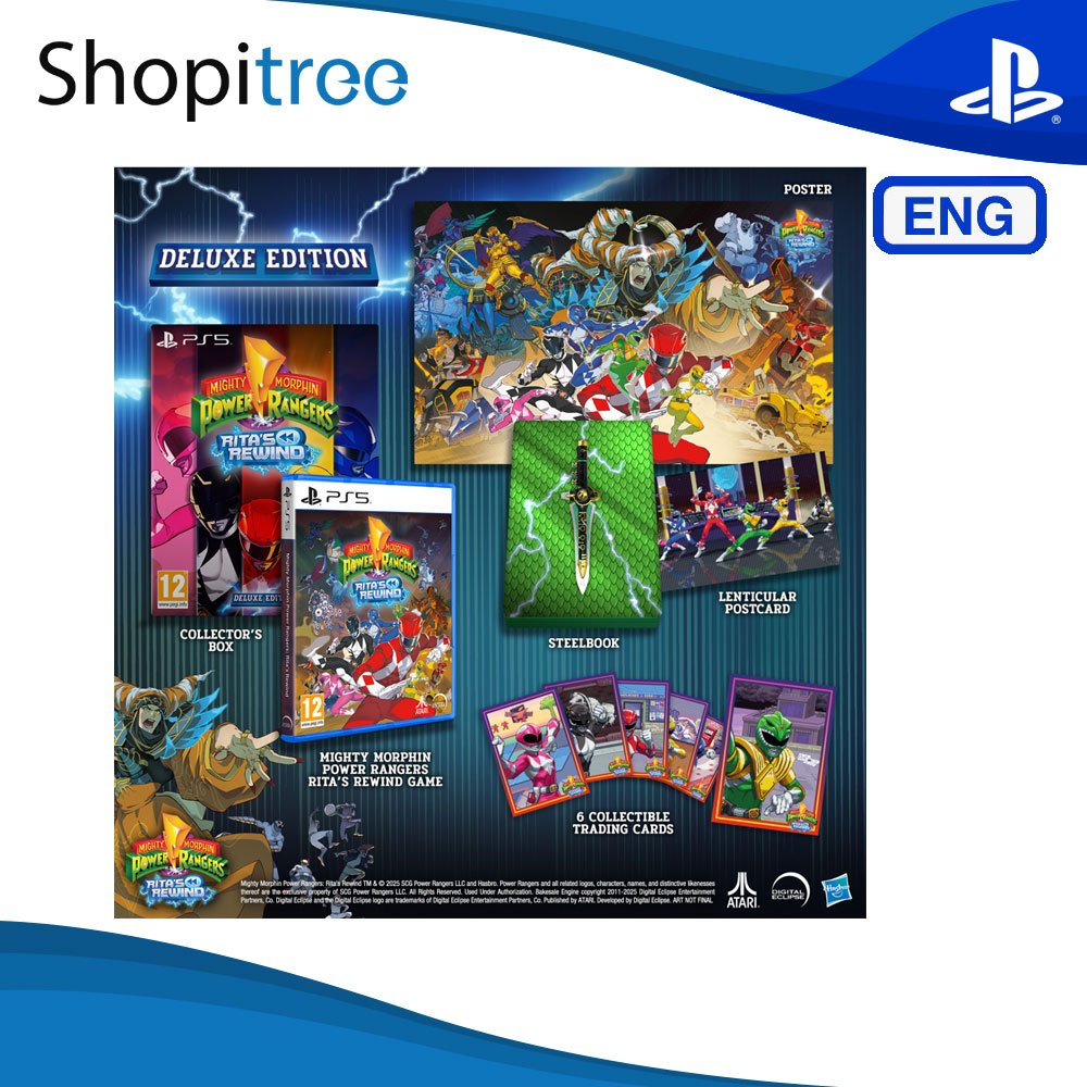 Ya puedes reservar Mighty Morphin Power Rangers: Rita's Rewind Deluxe Edition, exclusiva de GAME