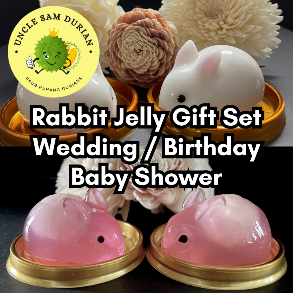 Rabbit Jelly with Lotus Paste filling / Longan for Party/Wedding/Gifts ...