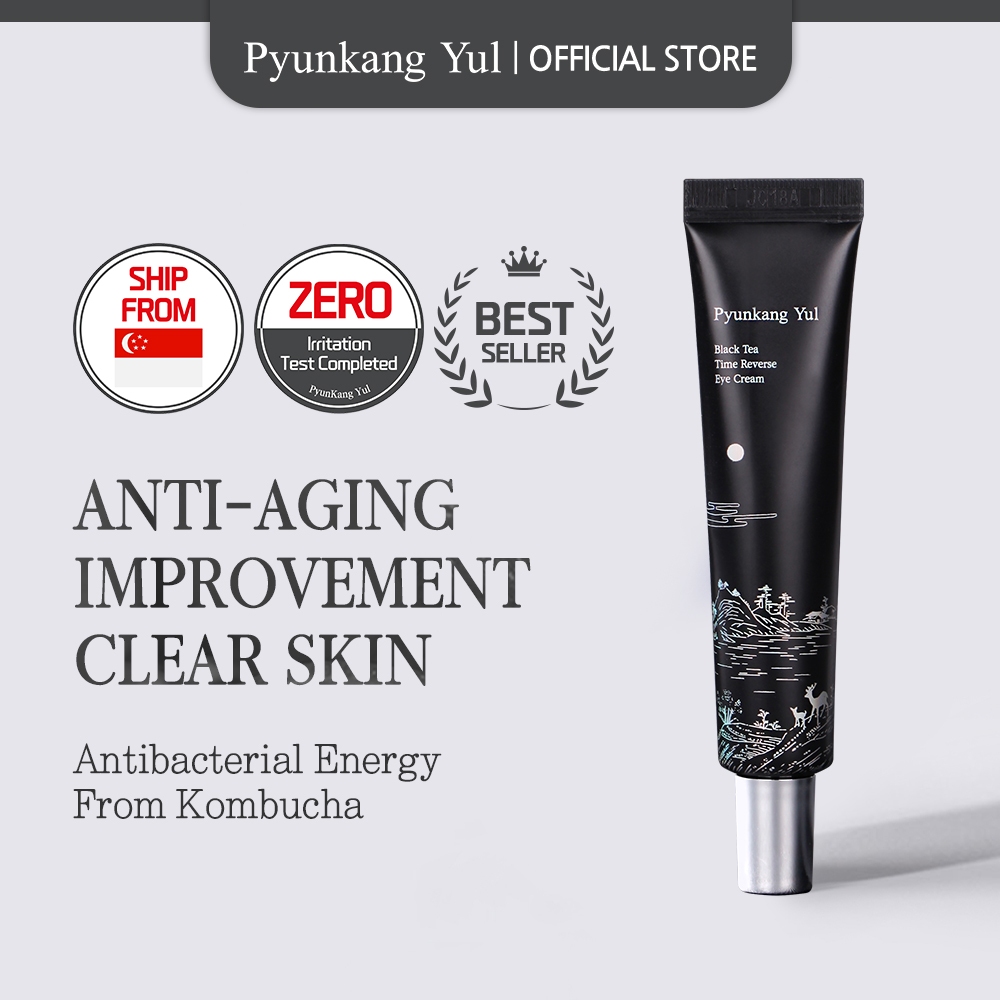 [Pyunkang Yul] Black Tea Time Reverse Eye Cream 25ml Shopee Singapore