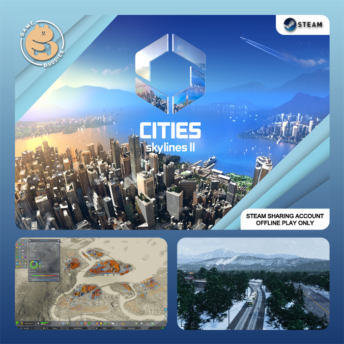 Cities Skylines II Ultimate Edition (DLC INCLUDED) PC STEAM Shopee Singapore