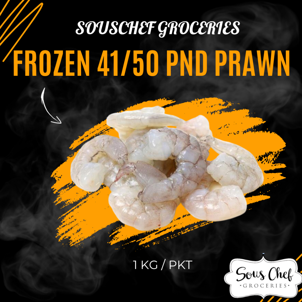 Frozen Pnd Vannamei Prawn 41 50 1kg Pkt Ice Glaze 60 Frozen Seafood