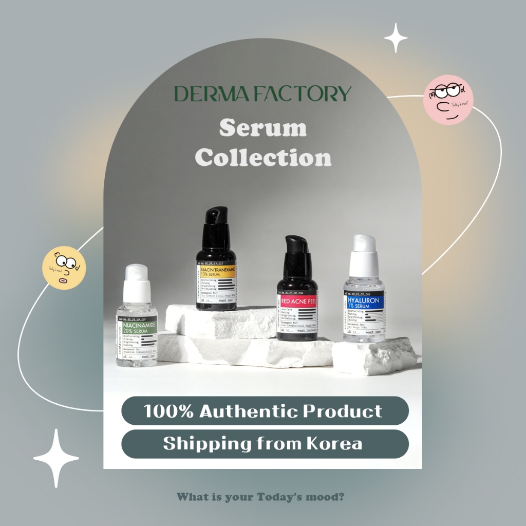 [Derma Factory] Skincare Essence Serum | Niacinamide 20%, Niacin ...