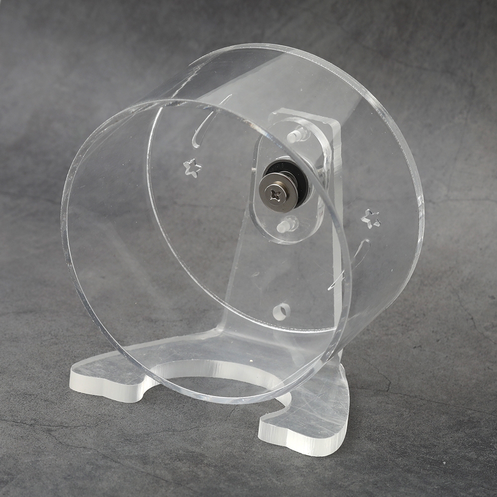 Furry Pals Silent Arcylic Hamster Wheel(13cm) | Shopee Singapore - Furry Hamster Hideaways With Wheel