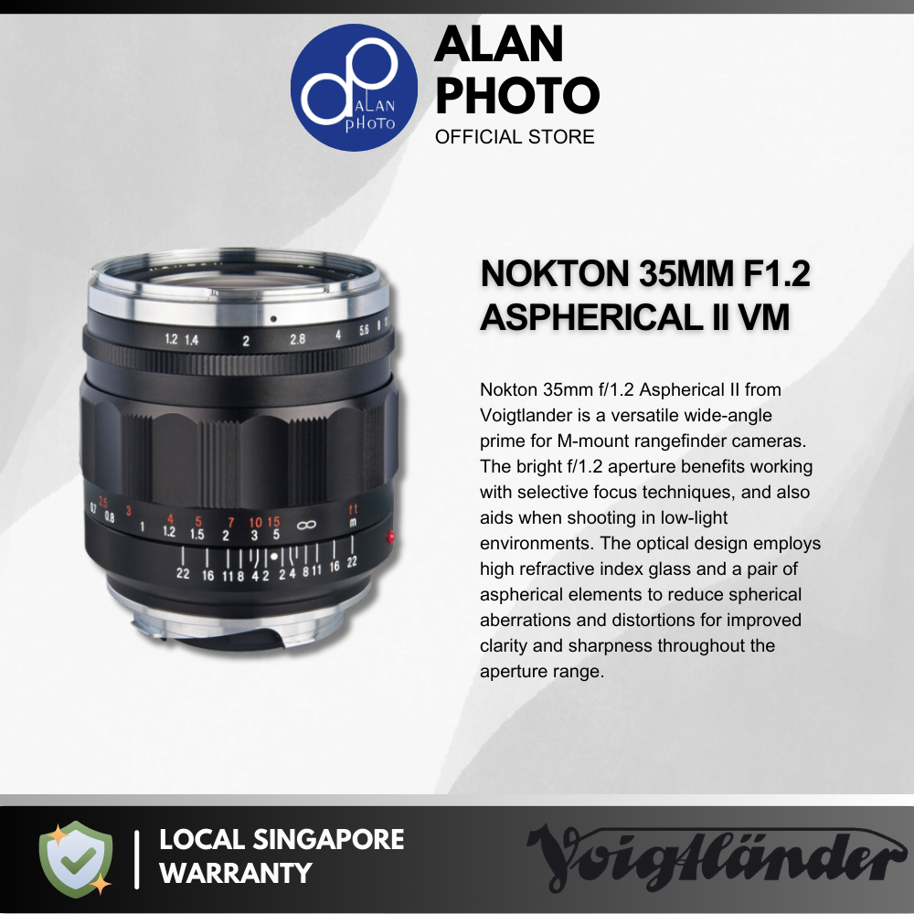 NOKTON 35mm F1.2 Aspheric IV M-mount | MysticFocus VOIGTLANDER
