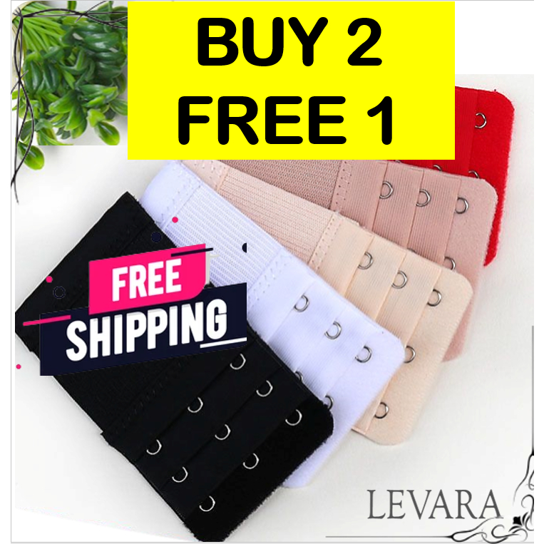 Set Of 4 Bra Extenders 4 Hooks 4 Rows Free Shipping - Foto 1