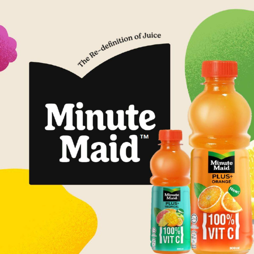 Minute Maid Refresh Plus Juice 24 X 300ml   12 X 1.5l (can Bottle 