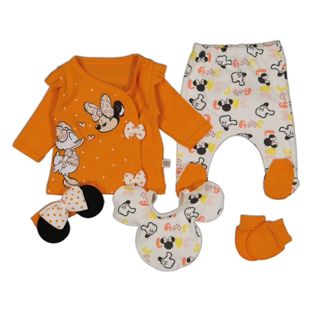 Disney Minnie baby girl set (5 items) | Shopee Singapore