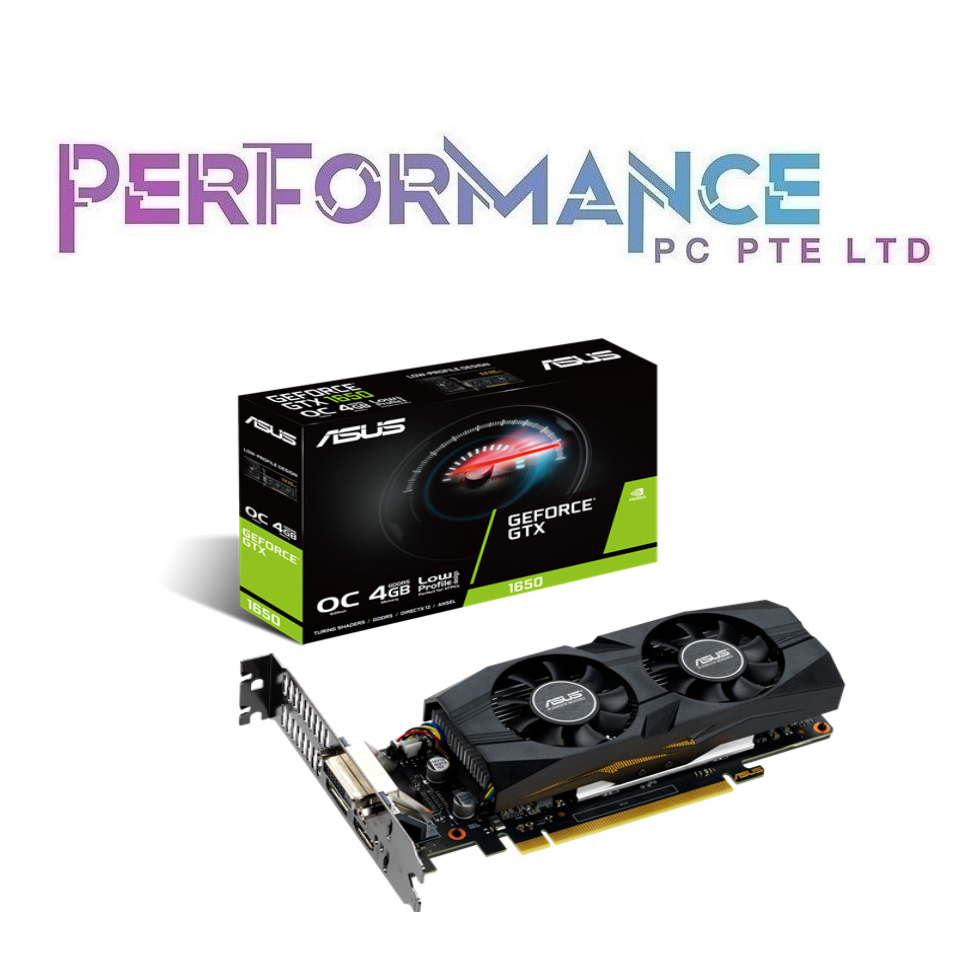 ASUS GeForce GTX 1650 GTX1650 OC edition 4GB GDDR5 GRAPHICS CARD