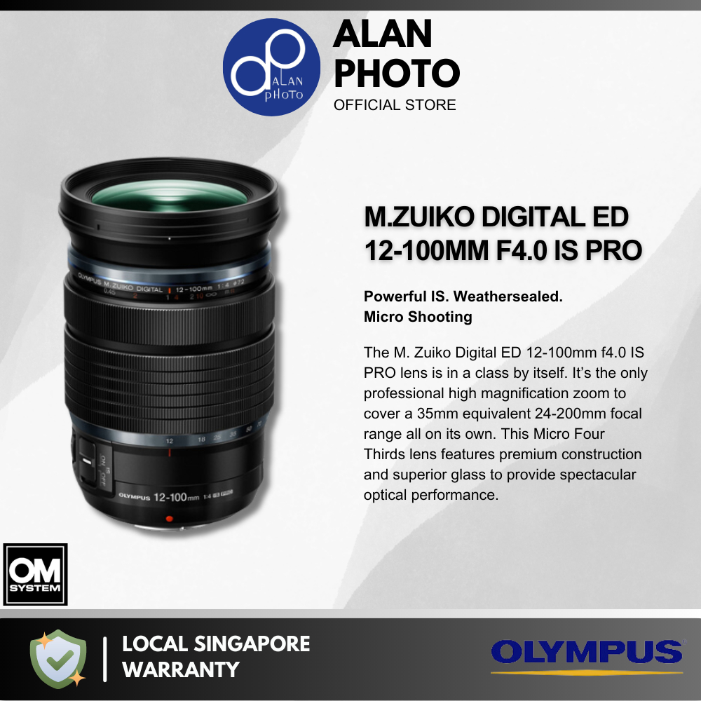 OLYMPUS - 元箱.純正フード/フィルター/ポーチ付 12-100mm F4.0 IS PRO 元箱.純正フード/フィルター/ポーチ付 12-100mm F4.0 IS PRO