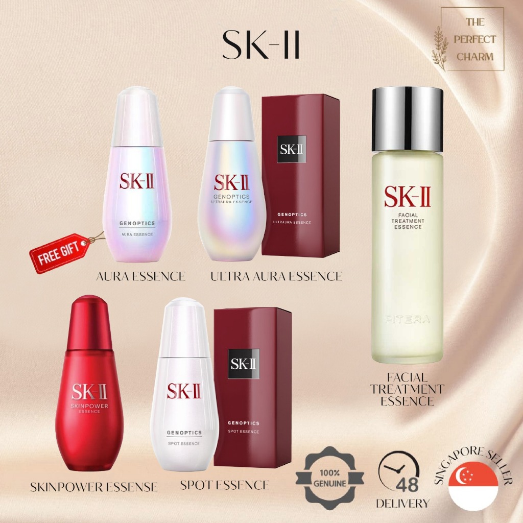 SKII Skinpower Essence Genoptics Aura Ultra Aura Essence Facial