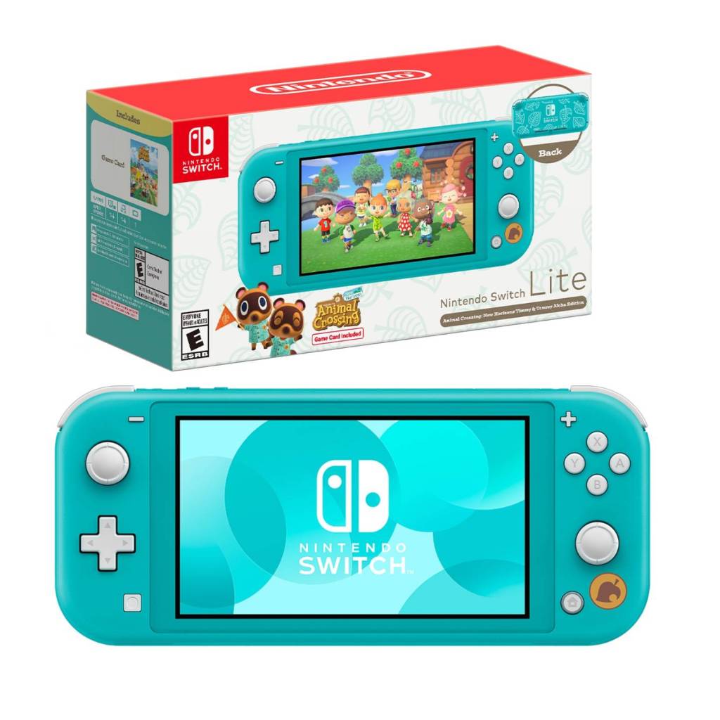 Nintendo Switch Lite Console Animal Crossing: New Horizons Timmy ...