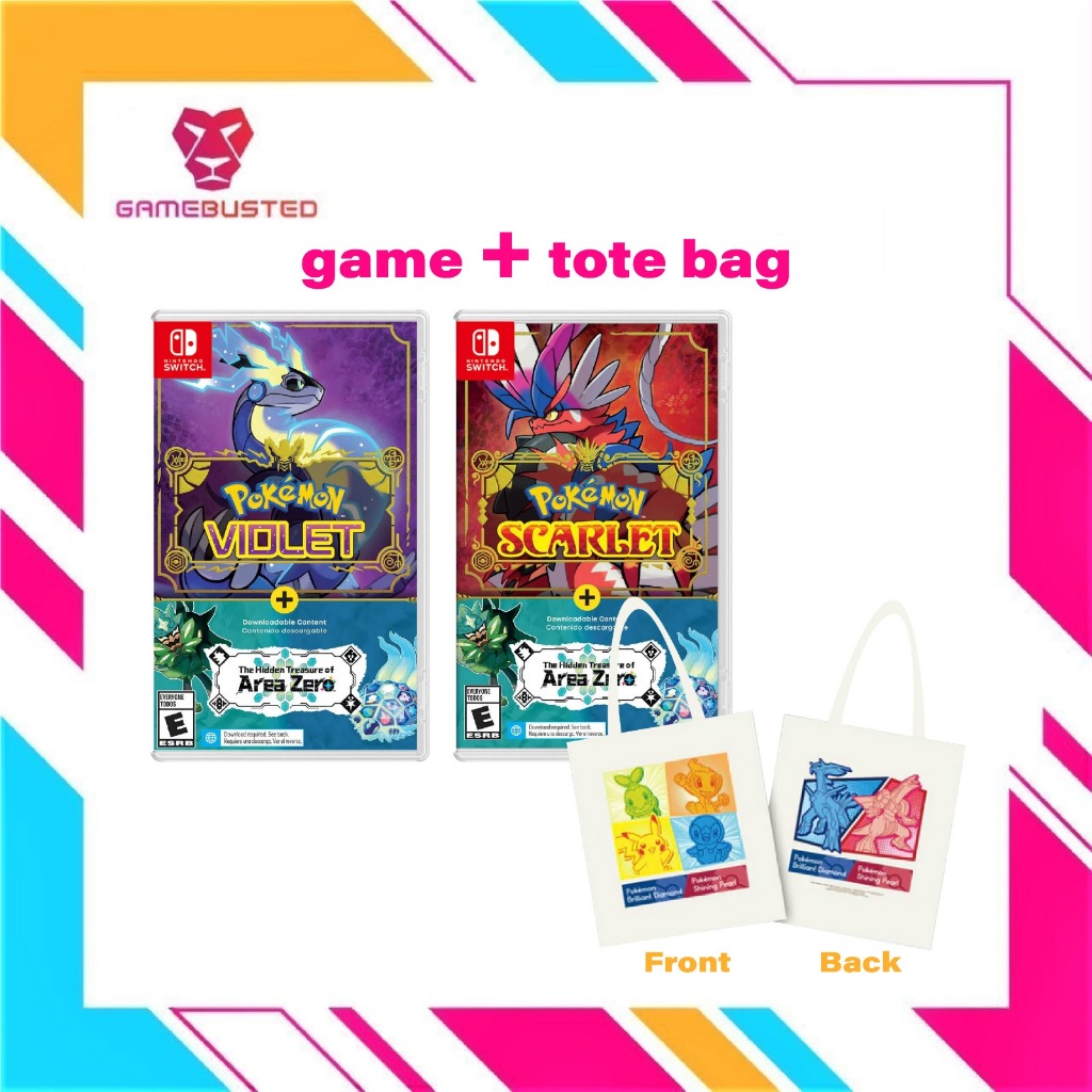 Nintendo Switch Pokemon Scarlet / Violet / Double Pack | Shopee Singapore