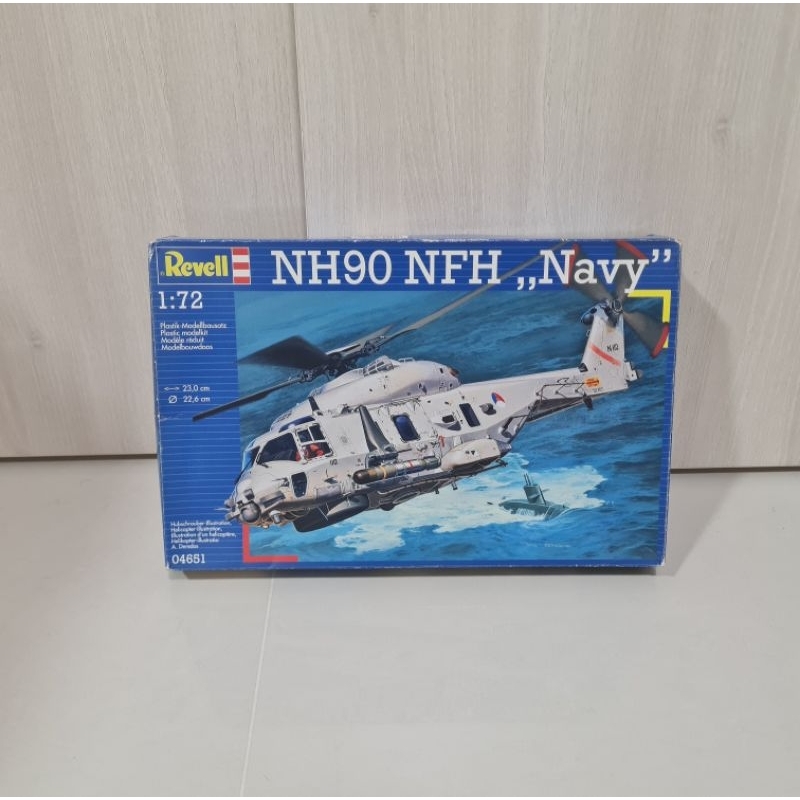 [Brand New] Revell 1/72 NH90 NFH Navy Helicopter Model Kit Shopee Singapore