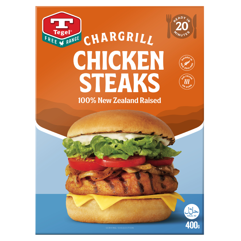 Tegel Free Range Chargrill Chicken Steaks 400g Halal Shopee Singapore
