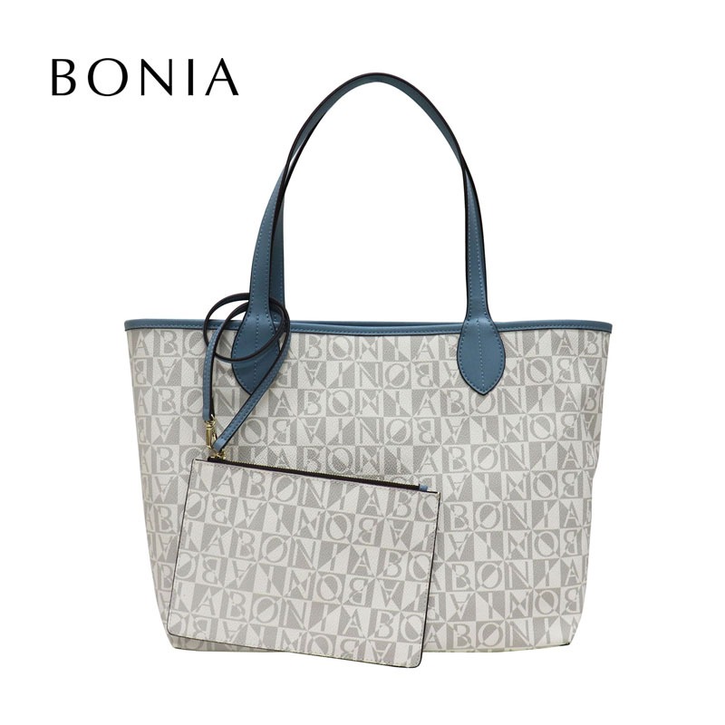 Bonia Monogram Tote Bag 801393 201L Shopee Singapore