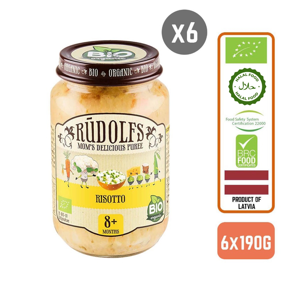 Rudolfs Organic Risotto Carton (6 Bottles) | Shopee Singapore