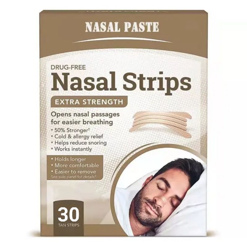 ♥️🇸🇬1 ANTI SNORING Nasal strips (30pcs) improve breathing sleep apnea