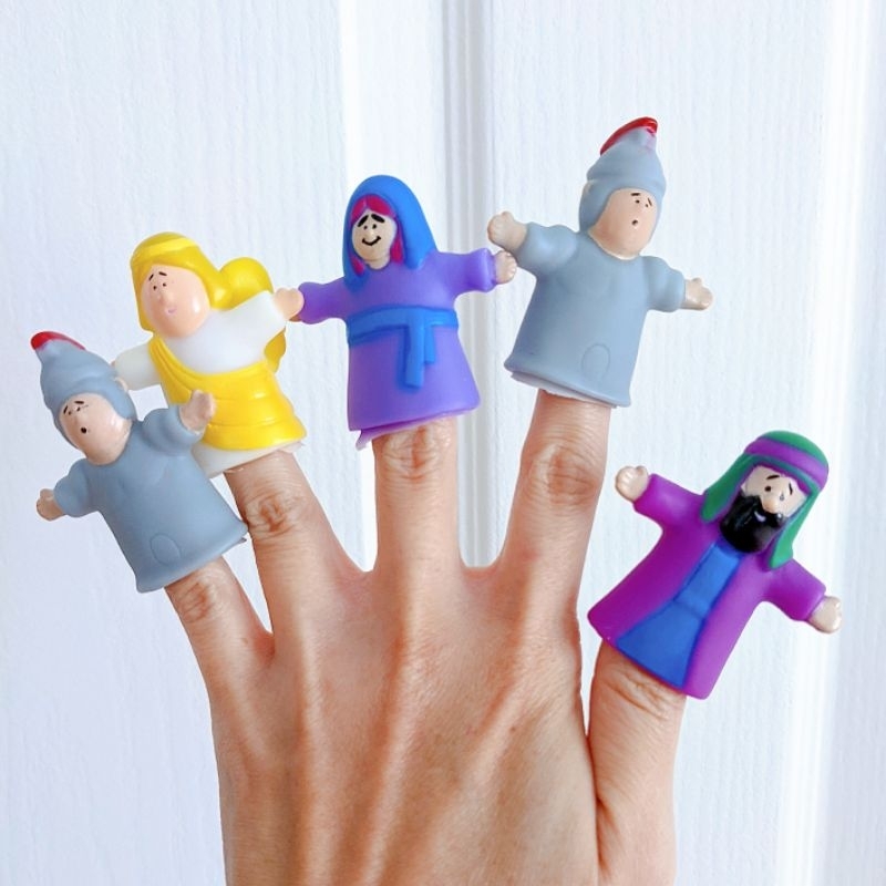 Bible Characters Finger Puppets Sunday School Children Activity