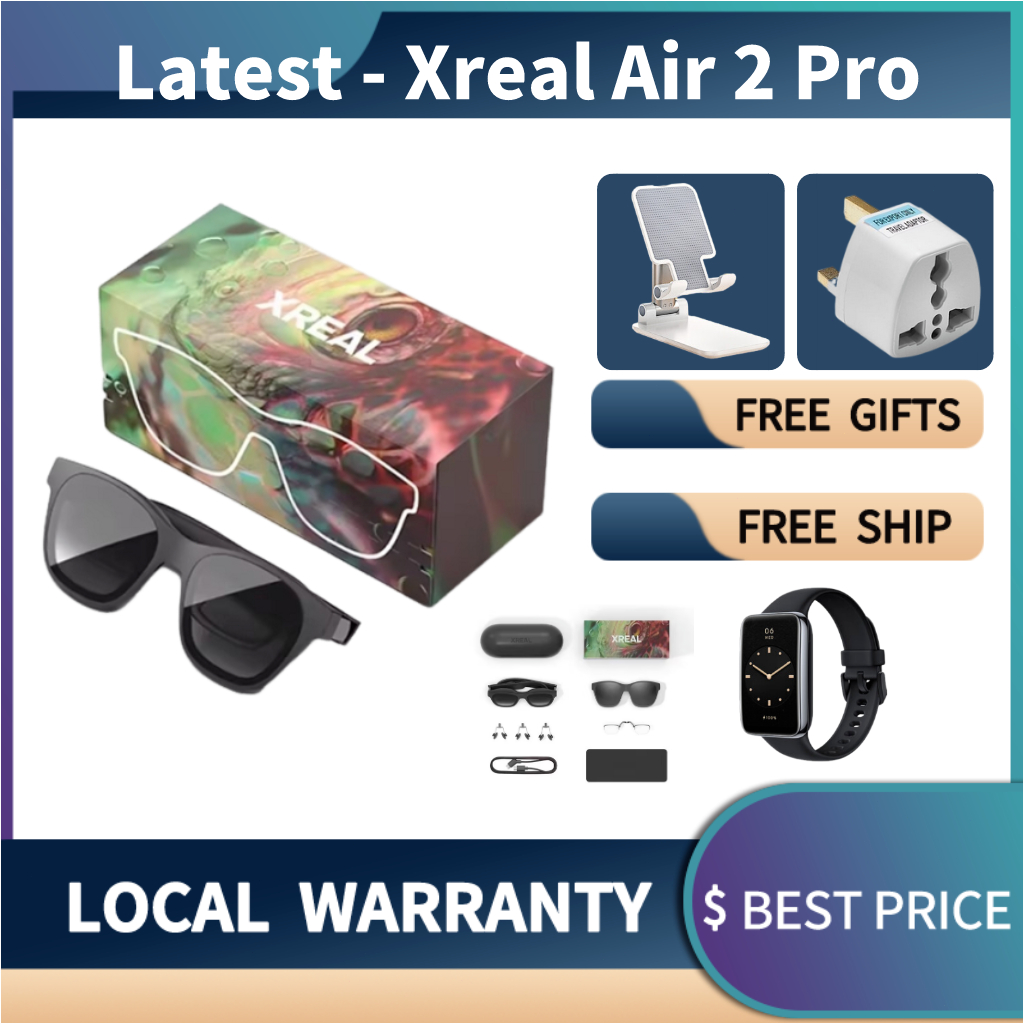 Latest Xreal Air 2 Pro / Xreal Air 2 Glass Black AR Glasses Smart ...