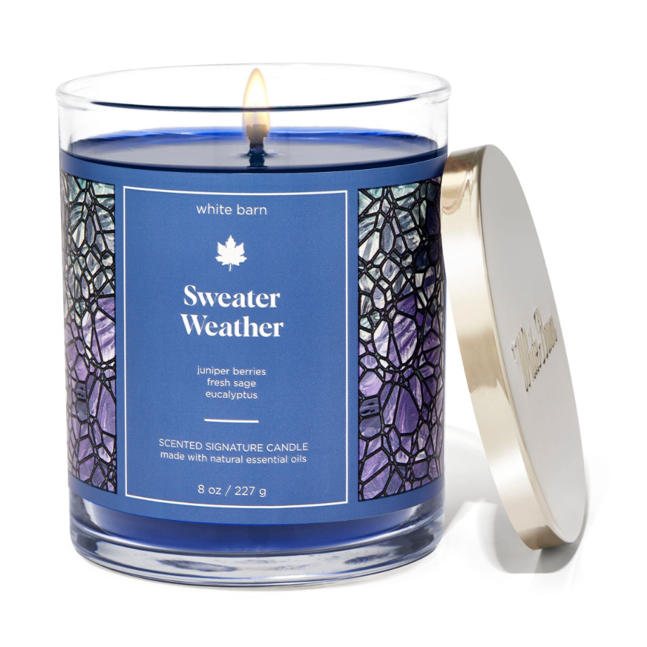 BESTSELLING BATH BODY WORKS SINGLE AND WICK SCENTED CANDLES