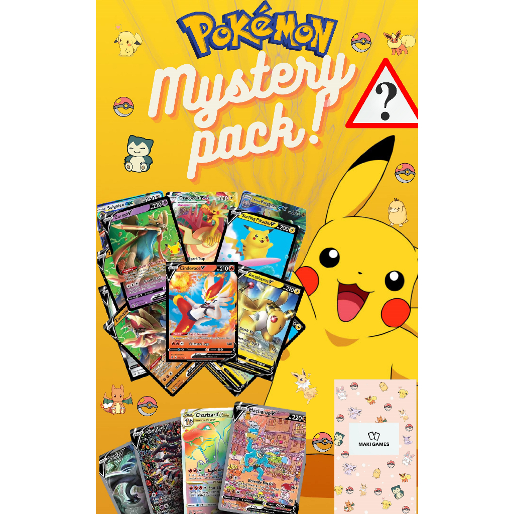 Pokemon on sale mystery packs