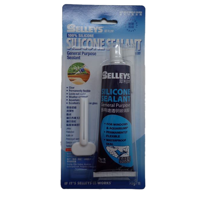 SELLEYS Silicone Sealant General Purpose 75g Shopee Singapore