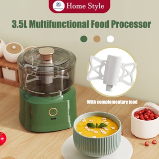 1.2L Food Processors Multifunctional Electric Grinder 4 Stainless