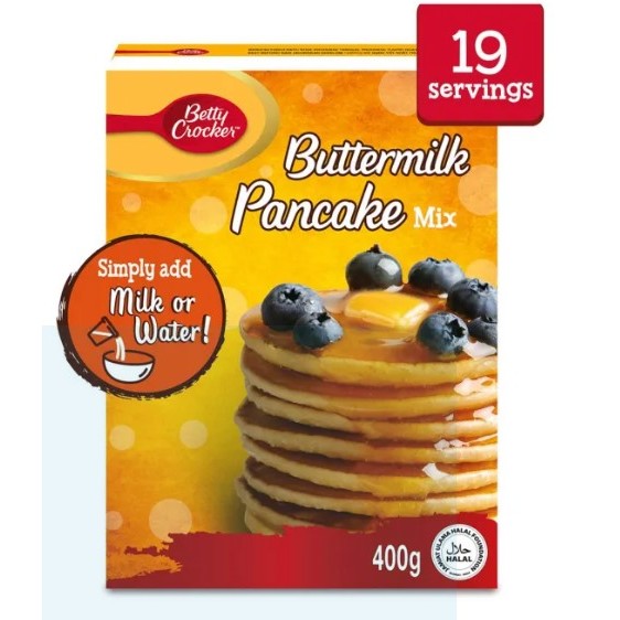 Betty Crocker Buttermilk Pancake Mix 400g Shopee Singapore