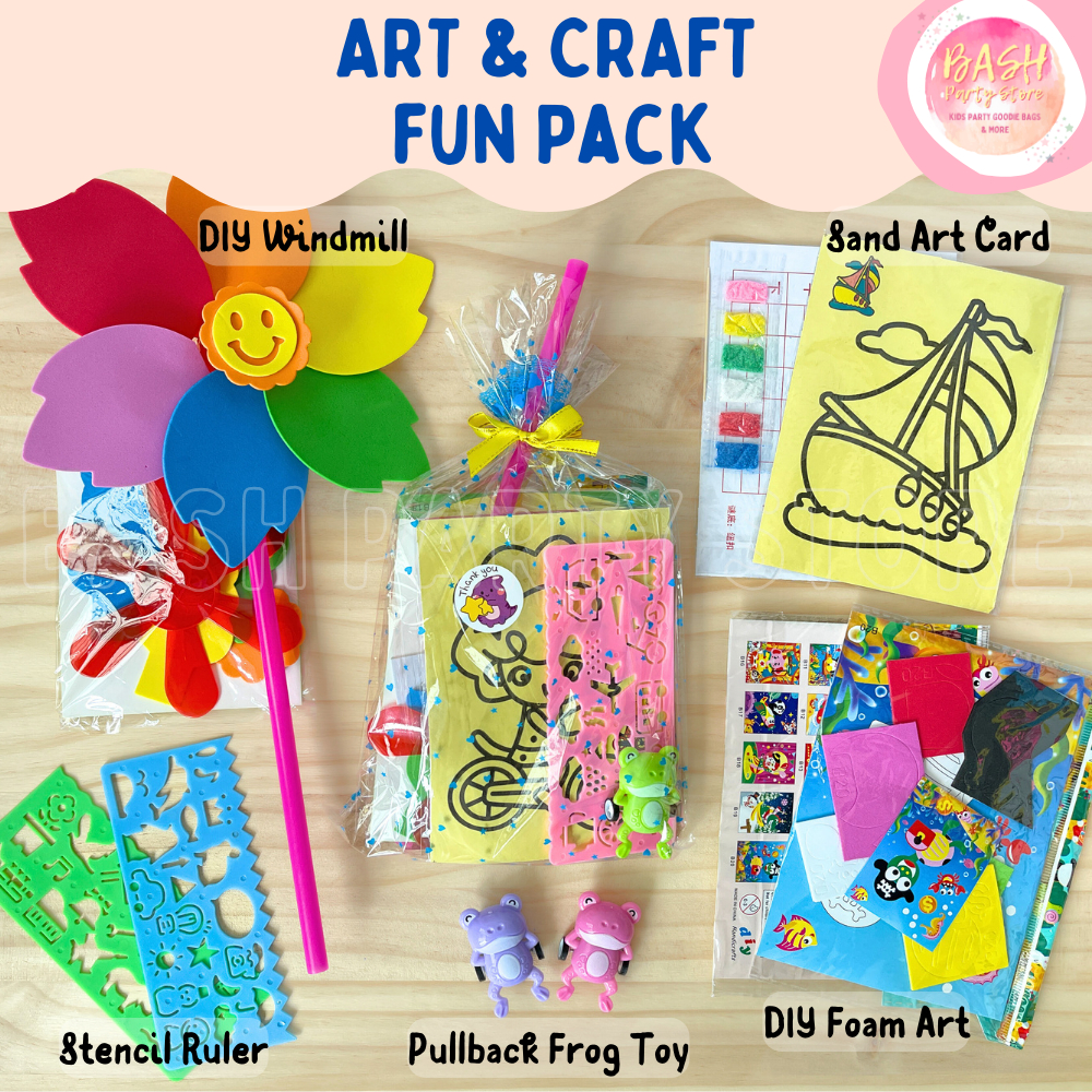 Kids Foil Art Craft Princess Foil Art Craft Kit For Kids - No Mess ...