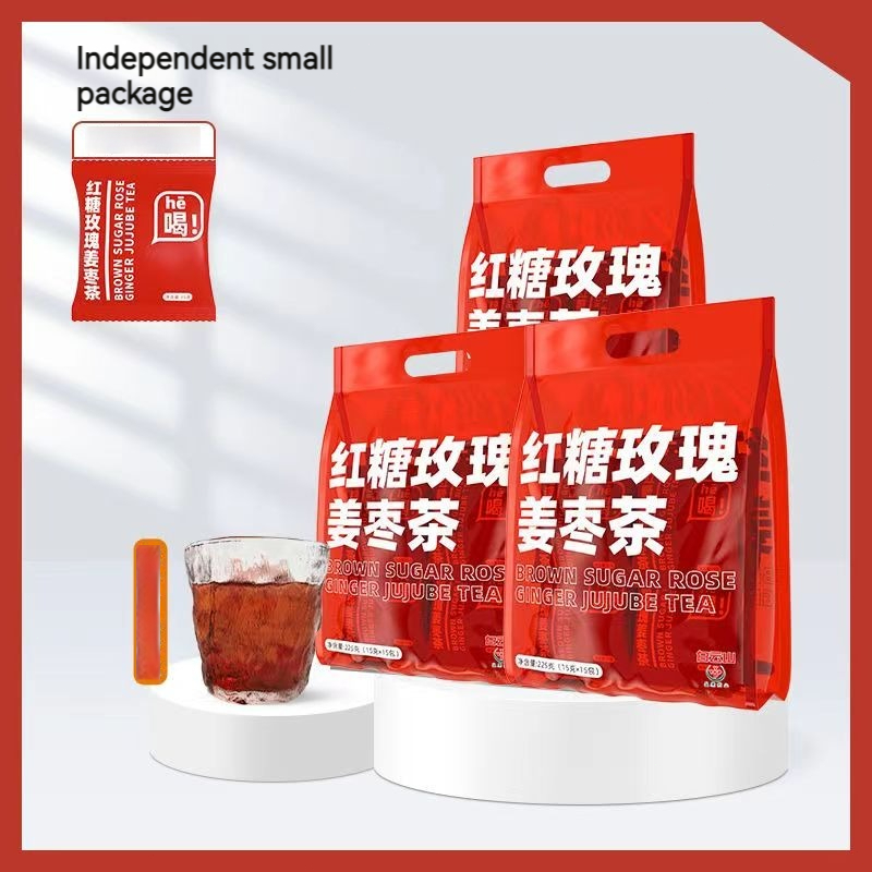 Brown sugar Red Dates Ginger Tea15g*15bags/box,Menstrual Cramp