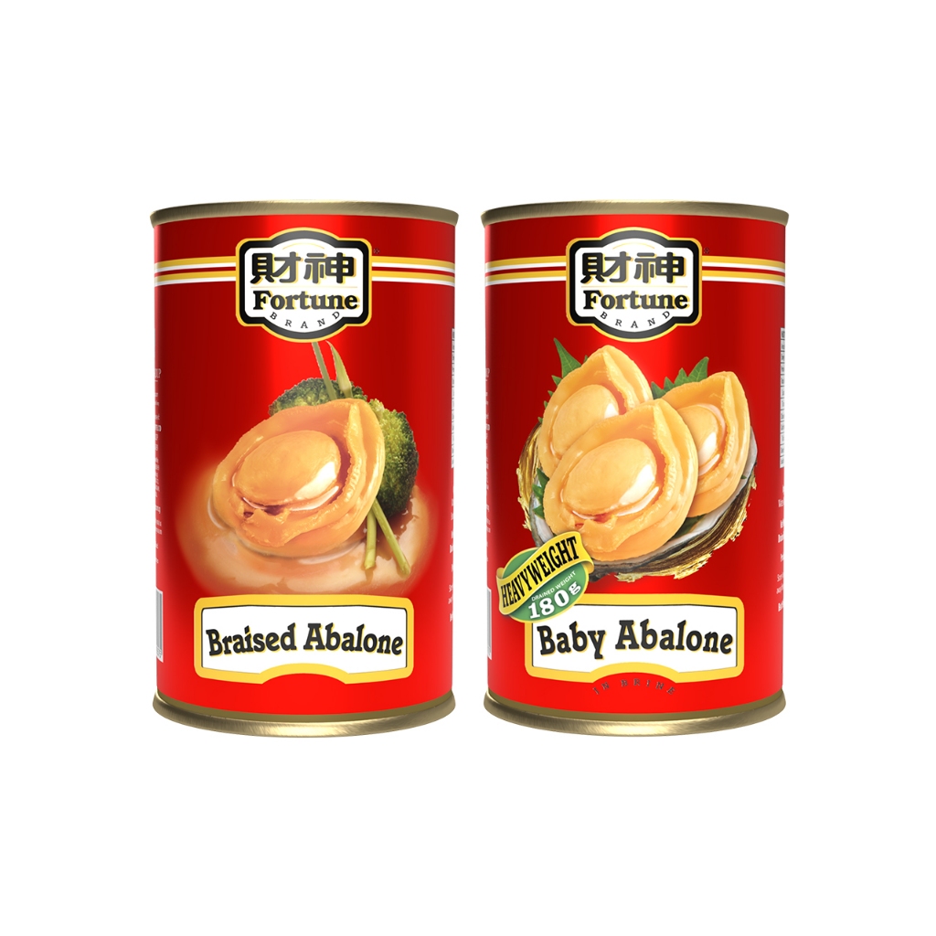 [Bundle of 2] Fortune Abalone, 425g (Brine, Braised) Shopee Singapore