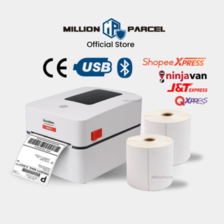 Thermal Printer (Bluetooth/ USB) A6 Waybill Label, Sticker Label for Shopee