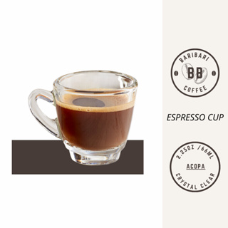 Acopa 2.25 oz. glass espresso cup