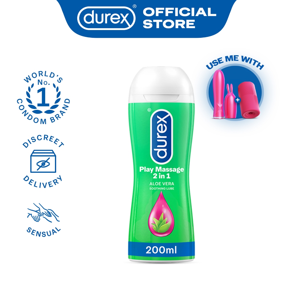 Durex Play Massage 2 In 1 Soothing Lube Lubricant With Aloe Vera