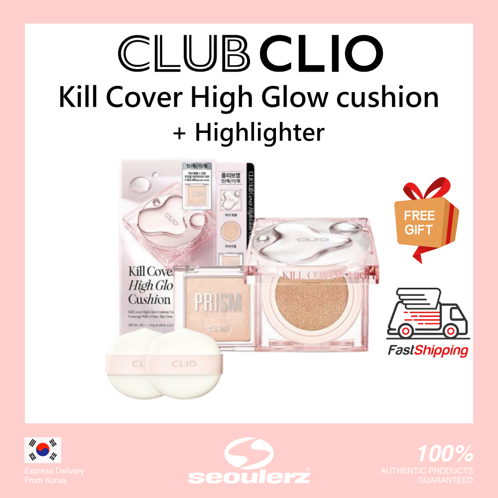 [Clio] [NEW Edition] Kill Cover High Glow Cushion Set SPF 50+ PA ...
