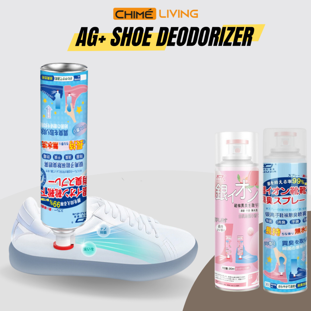 Japan AG+ Shoe Odour Remover Shoe Deodorant Freshener Deodorizer