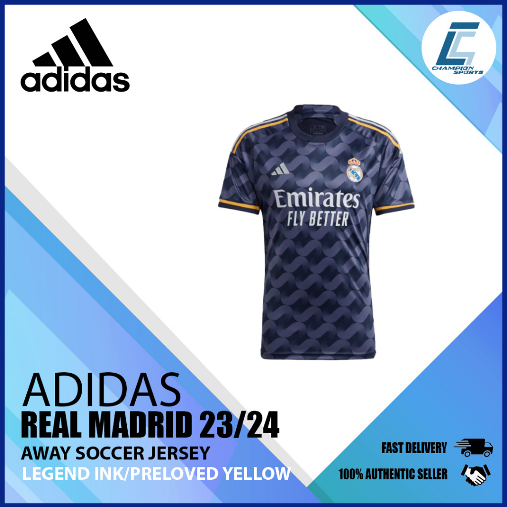 adidas Men Real Madrid 20/21 Away Jersey Shirt Baju Lelaki (GI6463) Sport  Planet 37-12