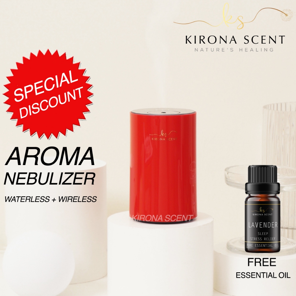 [KIRONA SCENT] Aroma Essential Oil Pod Nebulizer Aroma Diffuser USB