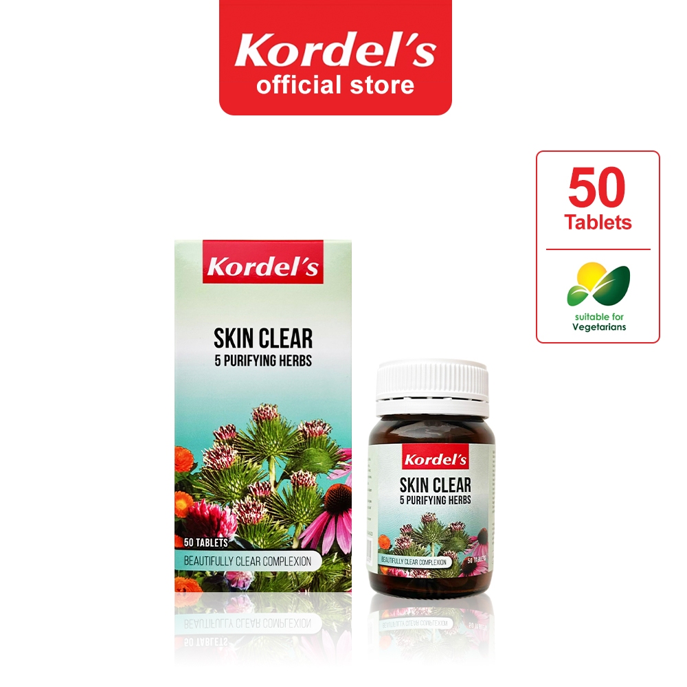 Kordel's Skin Clear 50 Tablets | Shopee Singapore