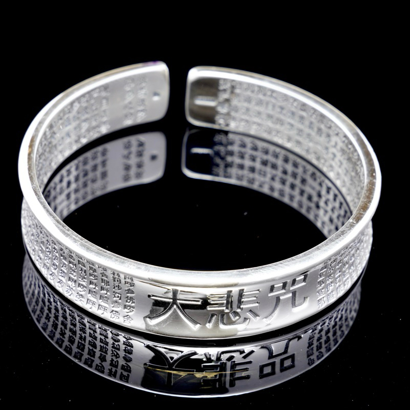 SG SHOP」Premium S999 Pure Silver Bangle（Adjustable）高品质S999纯