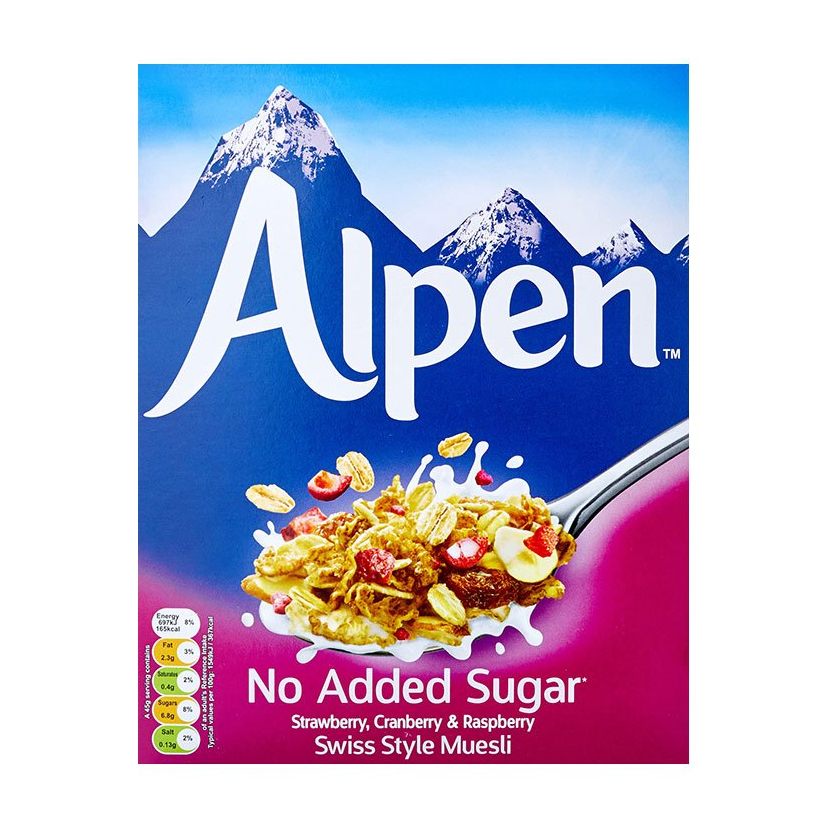 Alpen No Added Sugar Strawberry Muesli 560g Shopee Singapore