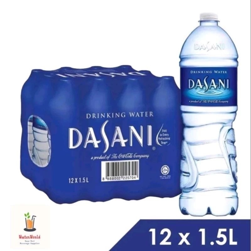 Dasani / Sapphire Pure Drinking Water 1.5L x 12 Bottles | Shopee Singapore