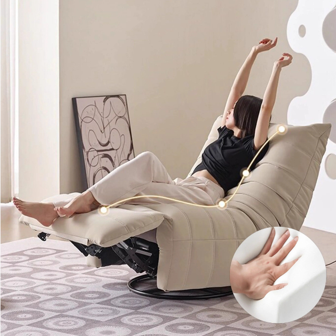 Ret Foot Lying Worm Rocking Lazy Caterpillar Chair With Sofa Living ...